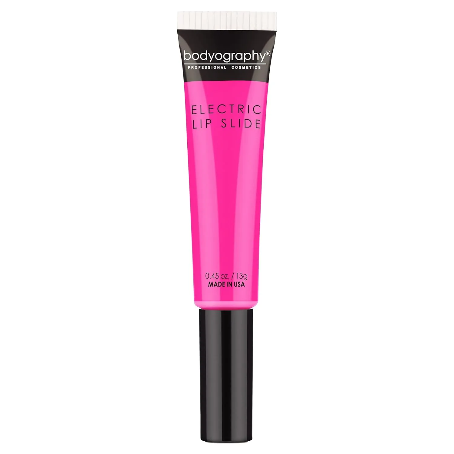 Bodyography Lip Color (Cheeky Baby) | Hybrid Lipstick   Gloss   Stain | Rosy Nude Electric Lip Slide, 0.5 oz