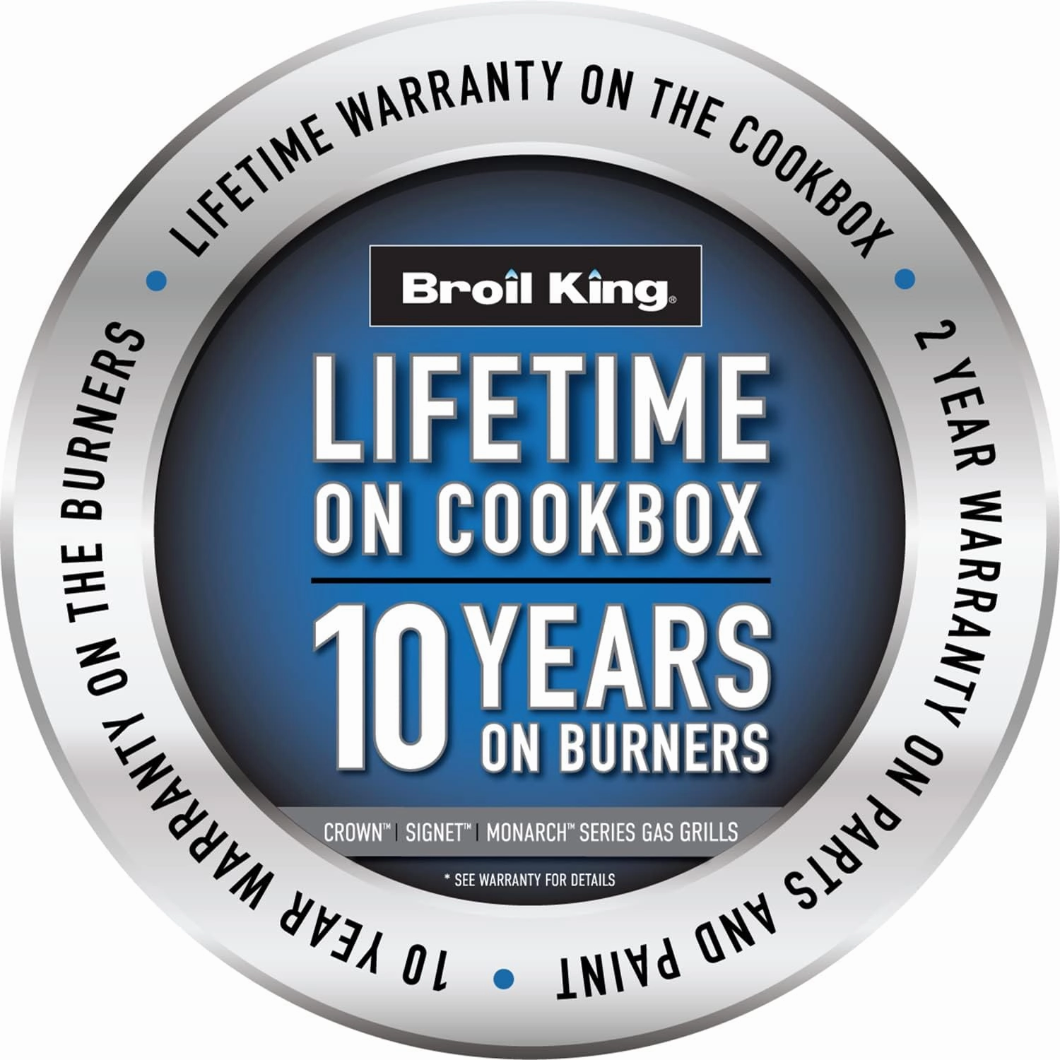 Broil King 865384 Crown S 490, Liquid Propane (LP), Stainless Steel, Black