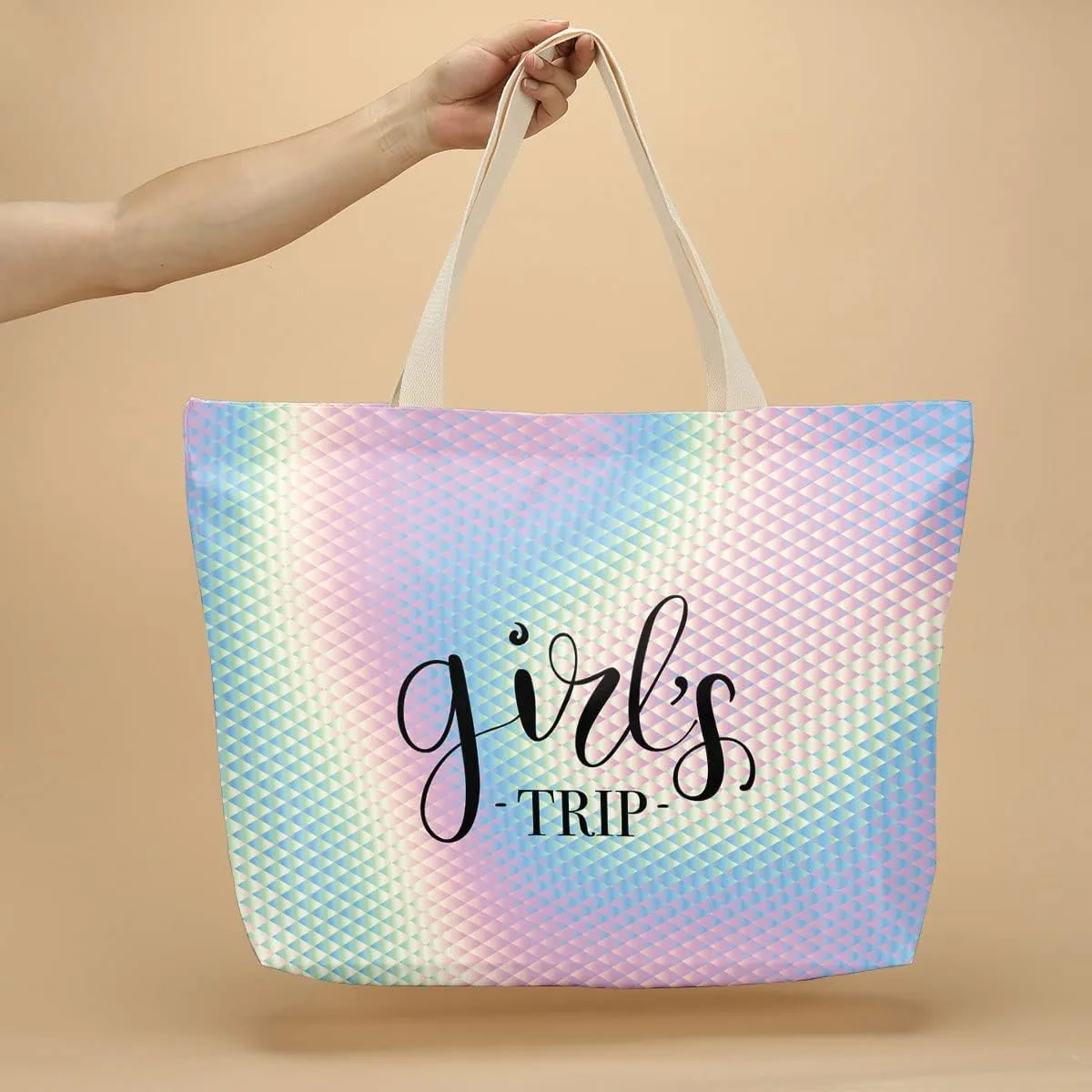 Camping Tote Bag Makeup Bag Camper Accessories for Travel Trailers and RVs