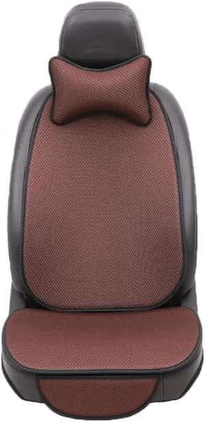 Car Seat Cushion for Cupra Born 2021 2022 2023 2024, Driver Seat Cushion Car Seat Pad with Non Slip Bottom Comfort Seat Protector Pad,Brown