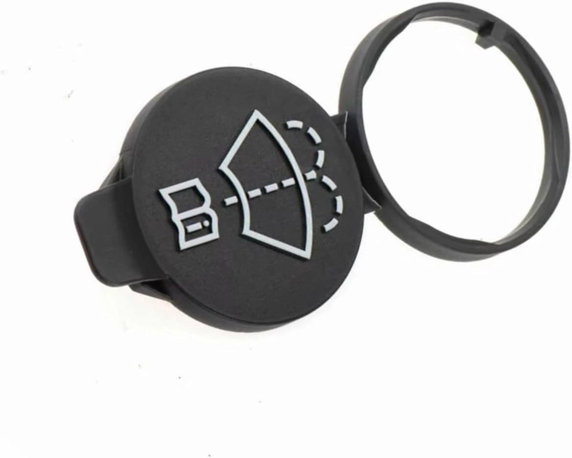 Car Washer Bottle Cap Compatible with Buick for Encore 2013-2018 for Lacrosse 2010-2018 Windshield Wiper Washer Fluid Reservoir Bottle Cap Cover Replacement OEM: 127677000