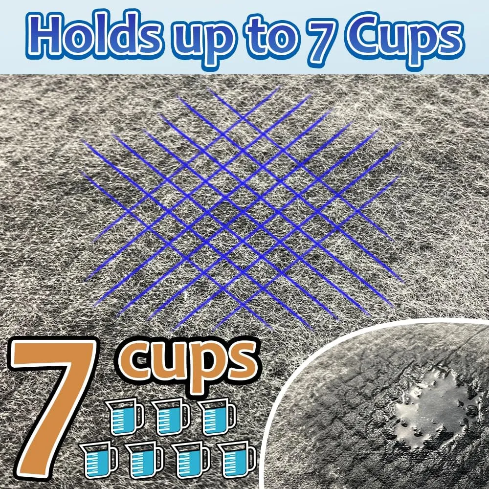 Charcoal Dog Pee Pads Extra Large 28“x34”, Puppy Pads XL 30 Count, Disposable Urine Bed Sheets for Doggy, X-Large Potty Piddle Underpads, Training Liners for Housebreaking