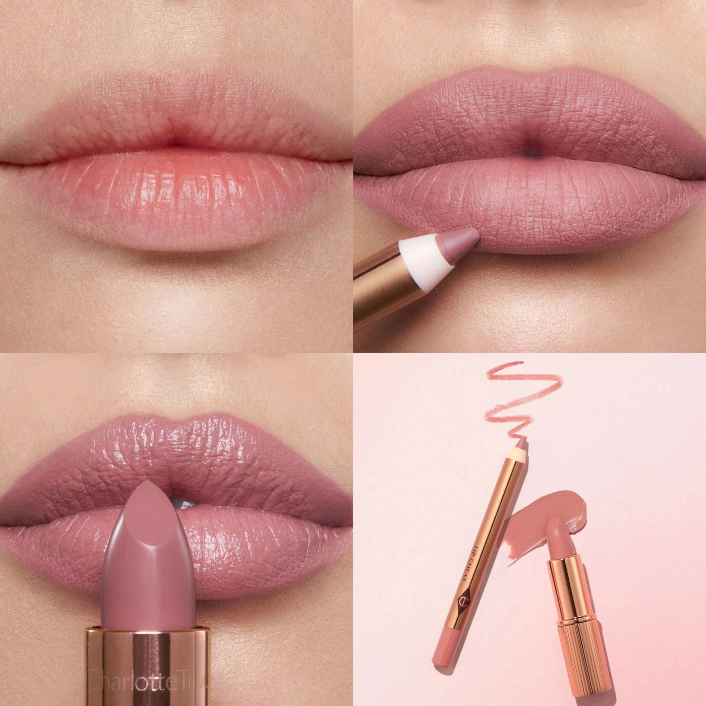 Charlotte Tilbury - Mini Pillow Talk Lipstick & Liner Set