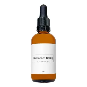Cleansing Oil for Face, 2 oz - Pure Organic Face Wash and Makeup Remover with Essential Jojoba Oil, Suitable for All Skin Types