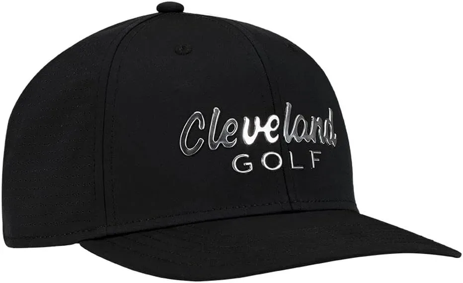 Cleveland Golf New Liquid Metal Snapback Hat Cap - Black