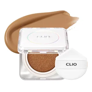 CLIO Kill Cover Founwear Cushion The Original – Korean Makeup, Full High Coverage, Airy Satin Finish, Skin Fit, 32C MAPLE