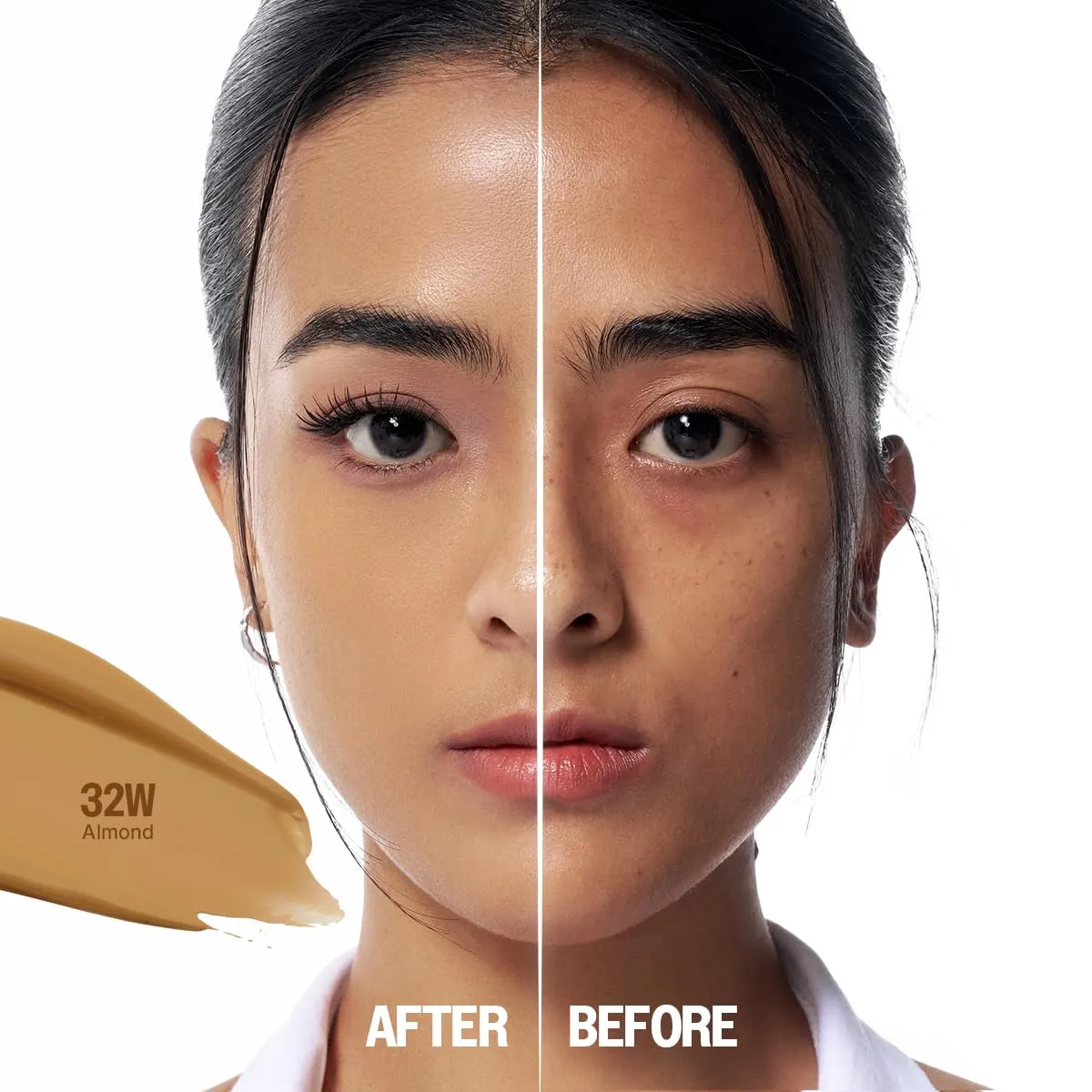 CLIO Kill Cover Founwear Cushion The Original – Korean Makeup, Full High Coverage, Airy Satin Finish, Skin Fit, 32W ALMOND