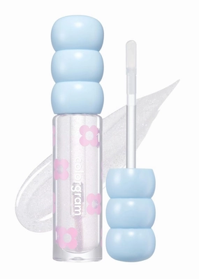 COLORGRAM Fruity Glass Tint Pearl Gloss Fruity Glass Tint 03 Soda Cool Peach Bundle