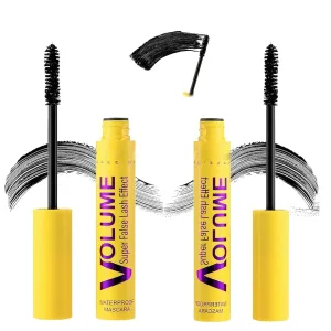 Colossal Bubble Mascara - Waterproof Smudge-Proof Long-Lasting Mascara Clump-Proof Enhances the Natural Look, Volume and Length Formula for Bold can be Layered to Boost Curl (2)