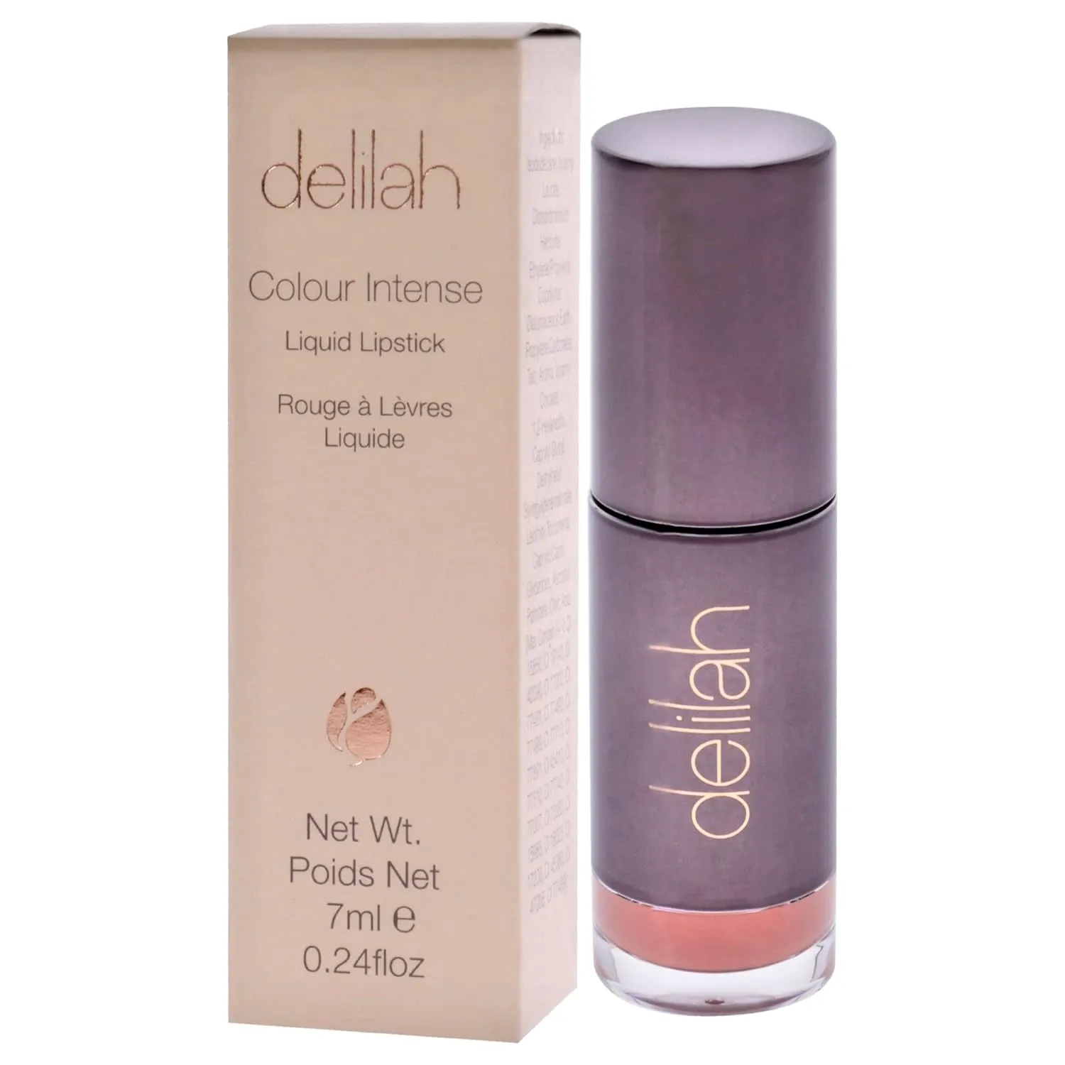 Colour Intense Liquid Lipstick - Breeze - Longwear, Lightweight, Full Coverage, Highly Pigmented Makeup Lipstick For Women - Matte Finish - Paraben Free - 7 ml / 0.24 Oz
