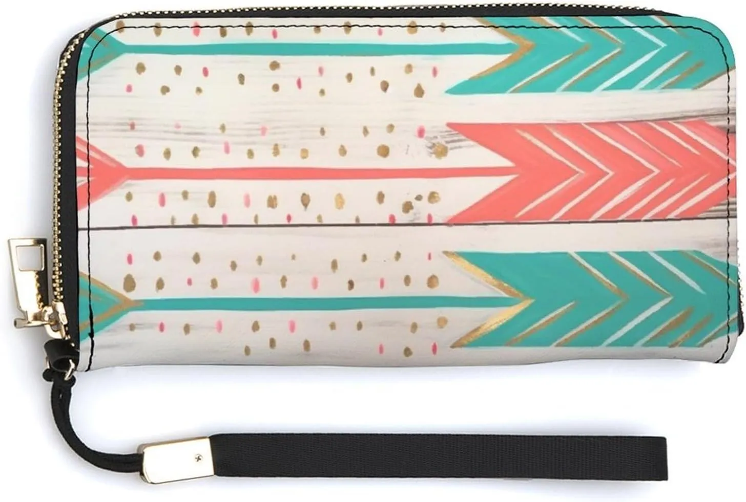 Coral And Teal Arrows Fashion Shopping Tote Bag,Designer Shoulder Handbags,Womens Purse Handbags,Hobo Bags Cute Storage Bag for Women