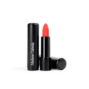 Coral Red Lipstick - Infused with Manuka Honey, Shea Butter, and Oils - Clean, Moisturizing, Natural - Cruelty-Free, Paraben-Free - Unique for All Skin Tones - Mexico City at 9
