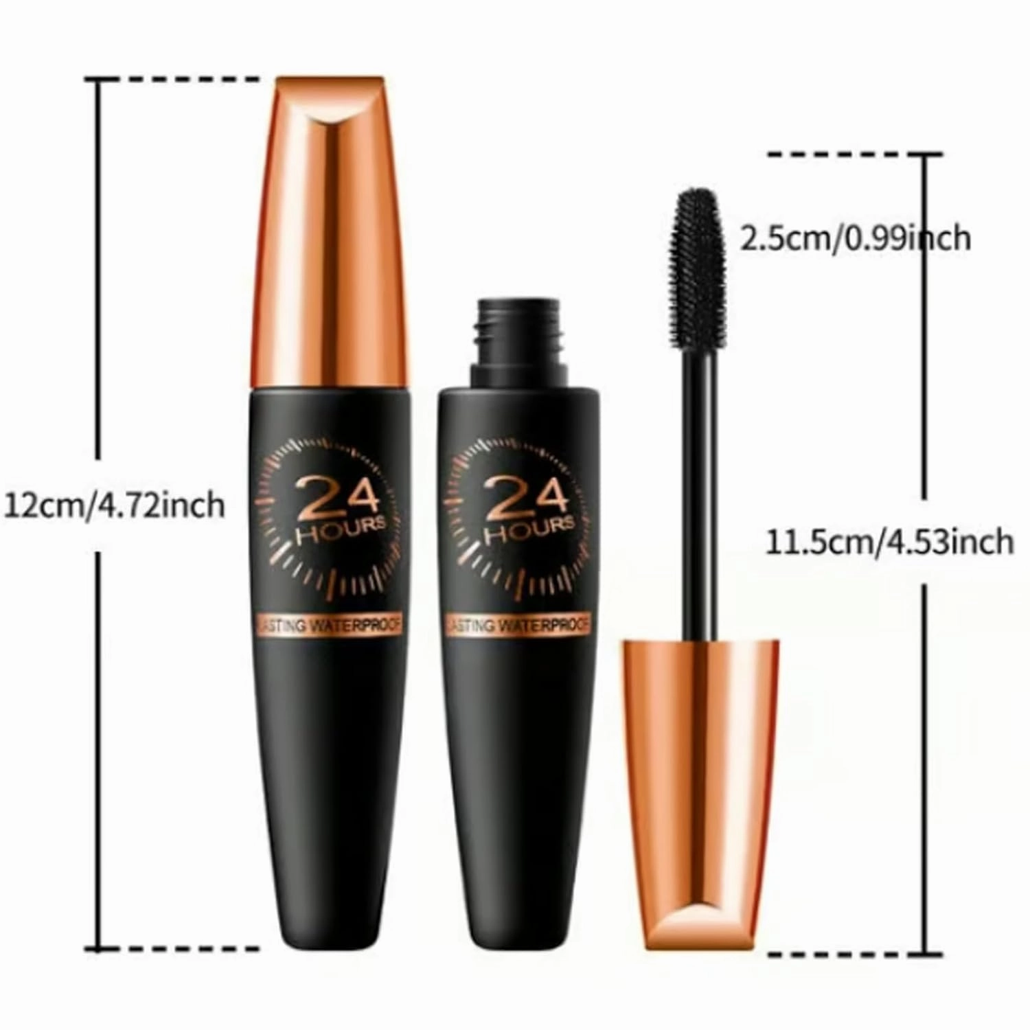 Cordialk Waterproof Silk Fibre Thick Lengthening Mascara, 2025 Upgraded 4d Silk Fiber Lash Mascara, Waterproof Long Lasting Liquid Lash Extensions For Women (3 Sets, One)