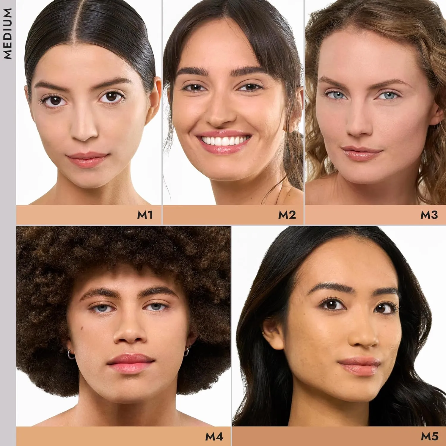 COVER FX Pressed Mineral Foundation - Shade M2 - Weightless Powder Foundation - Buildable Light to Full Coverage - Matte Finish - All Skin Types