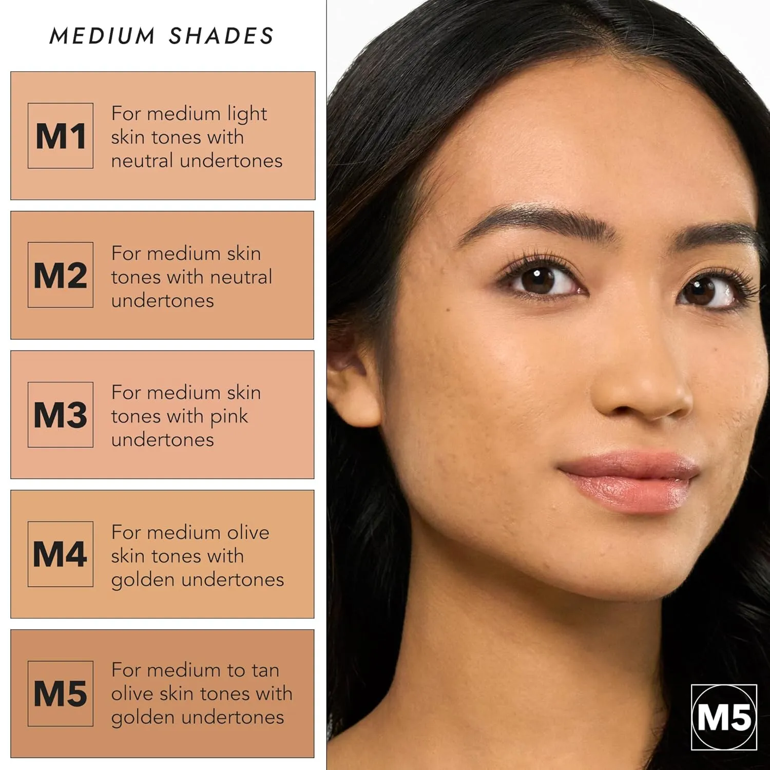 COVER FX Pressed Mineral Foundation - Shade M3 - Weightless Powder Foundation - Buildable Light to Full Coverage - Matte Finish - All Skin Types