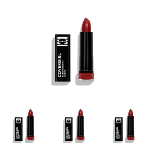 COVERGIRL Exhibitionist Cream Lipstick, Burnt Red Pepper (Pack of 4)