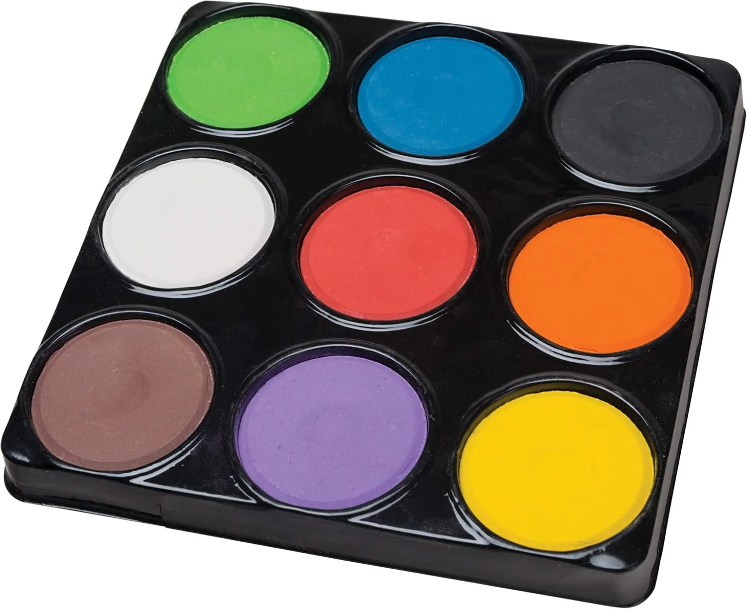 Creativity Street Chenille Kraft Tempera Cakes 9 Assorted Colors, 1 Count (Pack of 1)