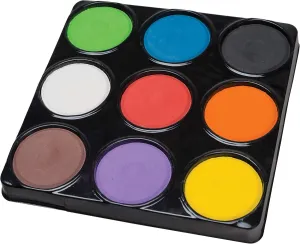 Creativity Street Chenille Kraft Tempera Cakes 9 Assorted Colors, 1 Count (Pack of 1)