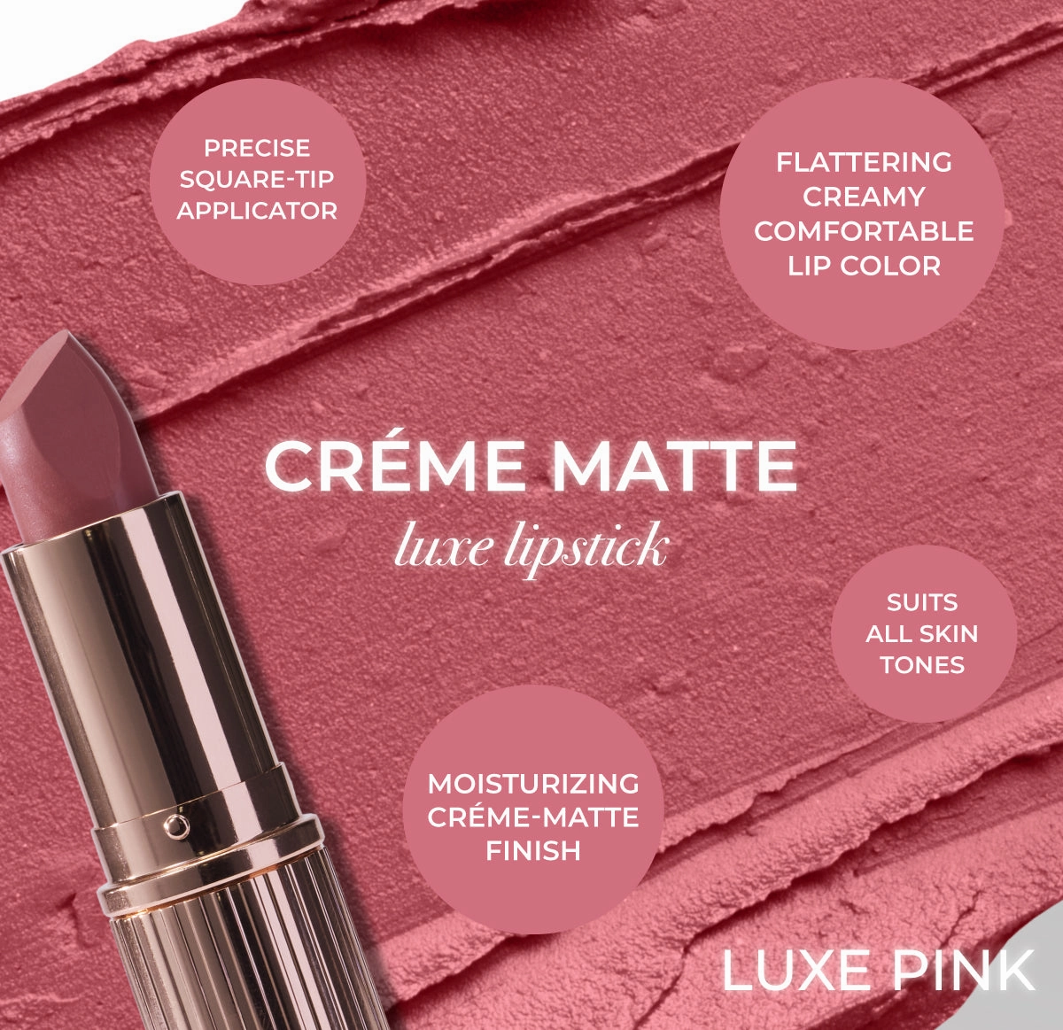 Creme Matte Luxe Lipstick