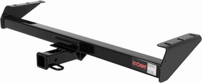 CURT 13241 Class 3 Trailer Hitch, 2-Inch Receiver, Fits Select Nissan Frontier, Suzuki Equator, GLOSS BLACK POWDER COAT, 49 Inch