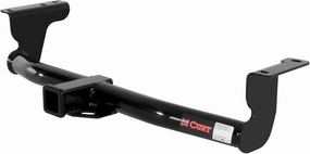 CURT 13577 Class 3 Trailer Hitch, 2-Inch Receiver, Fits Select Nissan Murano, GLOSS BLACK POWDER COAT