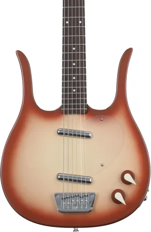 Danelectro Longhorn Baritone Electric Guitar - Copper Burst