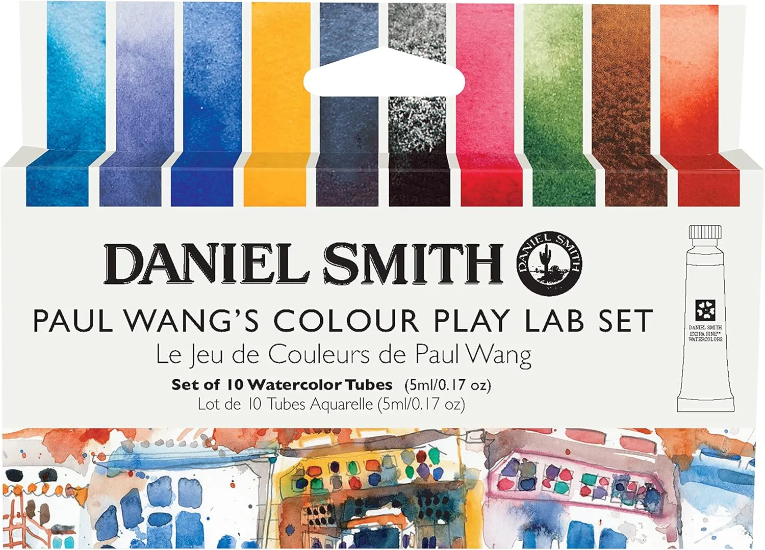 Daniel Smith(ダニエル・スミス) Watercolors, 10色, Multicolor
