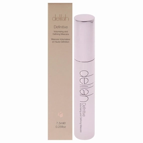 Definitive Volumising And Defining Mascara - Carbon - Unique Y-Shaped Brush - Strengthening, Lengthening Black Mascara For Soft Eye Lashes - Vegan - Cruelty free - 7.5 ml / 0.25 Oz