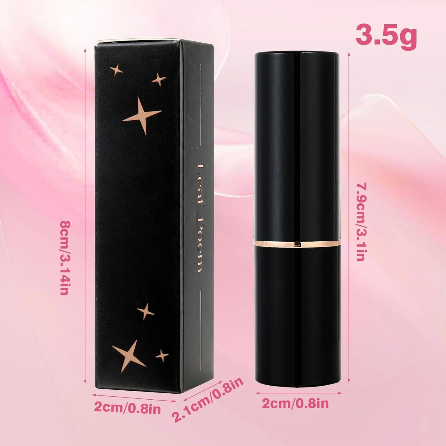 Diamond Lip Gloss Glitter Lipstick Waterproof, 2025 New Non-Stick Lip Gloss, Long Lasting Lipstick, Hydrating Lip Tint Natural Non-Fading Liquid Lip Stick for Women (#01, 3.5ml)