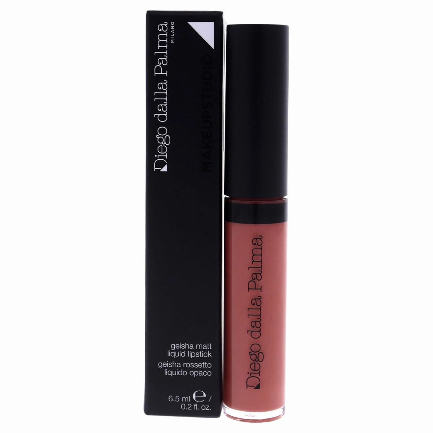Diego dalla Palma Nail Polish - Full, Intense Color - High Coverage - Smooth, Even Application - Maxi Brush For Precise Application - Glossy Finish - Long-Lasting - 224 Red Passion - 0.5 Oz