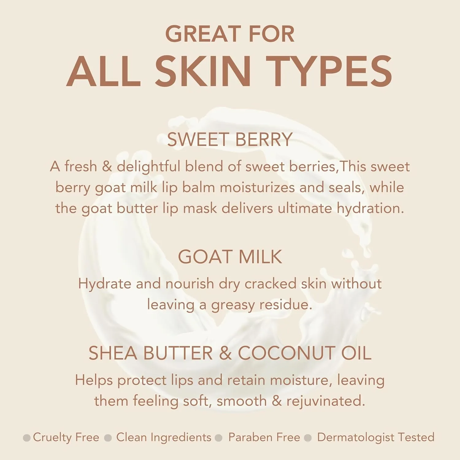 Dionis Goat Butter Lip Mask & Sweet Berry Balm Set – Hydrating Overnight Treatment & Daily Moisturizer for Dry, Chapped Lips, Clean Ingredients, Cruelty Free, Paraben Free, Made in USA