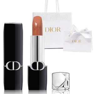 DIOR Rouge Couture Lipstick 0.12oz/3.5g (200 Nude Touch Velvet, 3.5 g)
