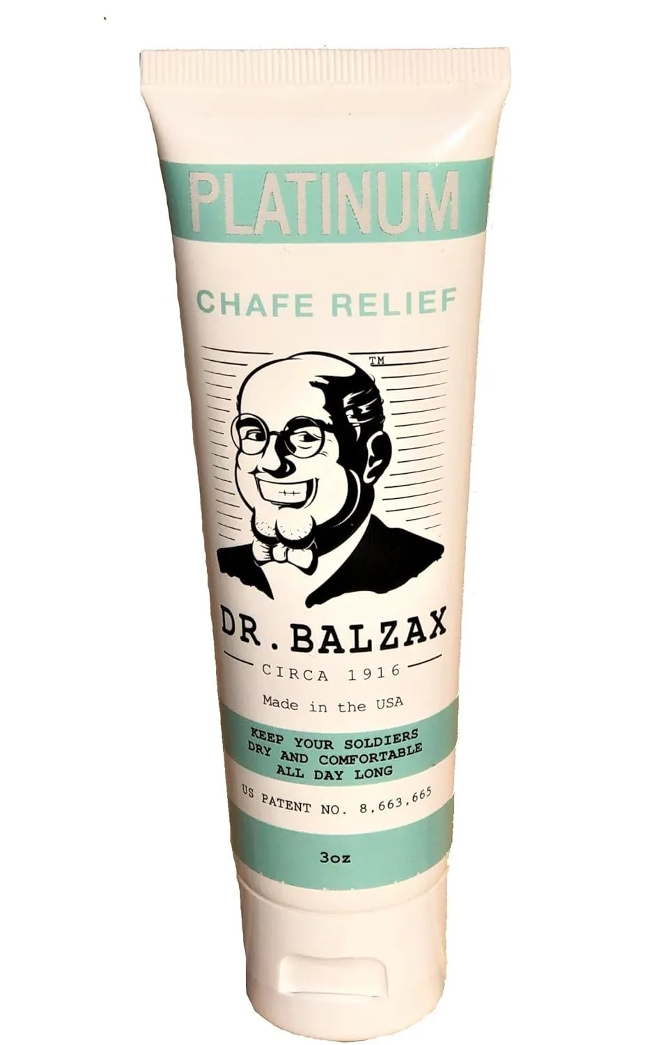 Dr. Balzax Platinum Prevents Skin Chafing & Irritation. Trusted Protection. An Anti-Chafe Cream for Long Lasting Chafing Protection. Non Sticky. Quick Drying for Sensitive Skin & Private Parts