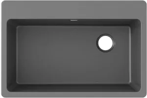 Elkay Quartz Classic ELG13322GY0 Dusk Gray Single Bowl Top Mount Sink