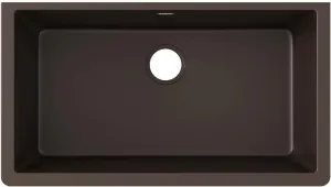 Elkay Quartz Classic ELGRU13322MC0 Mocha Single Bowl Undermount Sink