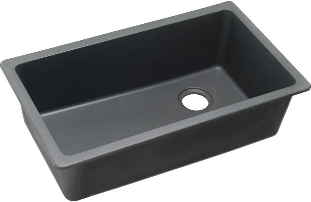 Elkay Quartz Classic ELGU13322GY0 Dusk Gray Single Bowl Undermount Sink