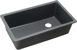Elkay Quartz Classic ELGU13322GY0 Dusk Gray Single Bowl Undermount Sink