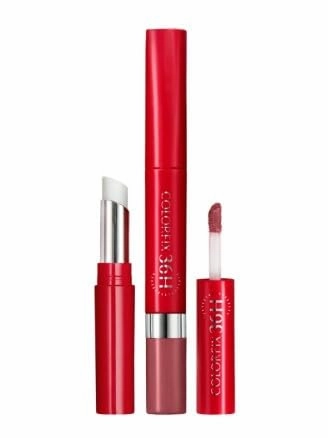 ESIKA Colorfix Duo Tattoo Lipstick 36H with Moisturizing Balm Nude Fortaleza