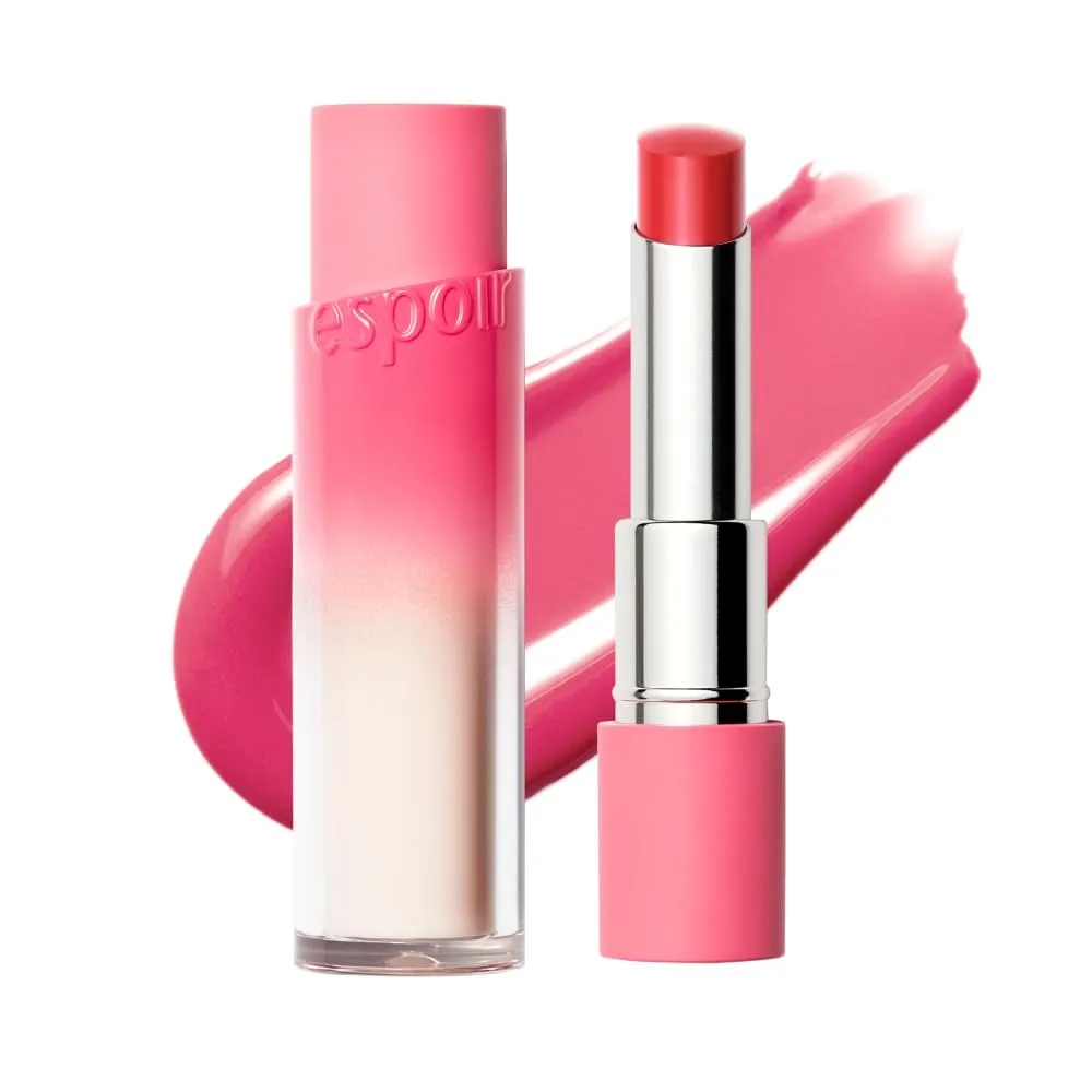 Espoir Lipstick Nowear Balming Glow #6 New Rose 0.1oz | Lightweight Moisturizing Lip | Long-Lasting Vibrant Color | Non-Sticky Softness for Chapped Lip Balm | Vegan Cruelty-Free | Korean Lip Makeup