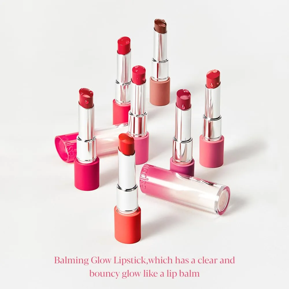 Espoir Lipstick Nowear Balming Glow #6 New Rose 0.1oz | Lightweight Moisturizing Lip | Long-Lasting Vibrant Color | Non-Sticky Softness for Chapped Lip Balm | Vegan Cruelty-Free | Korean Lip Makeup