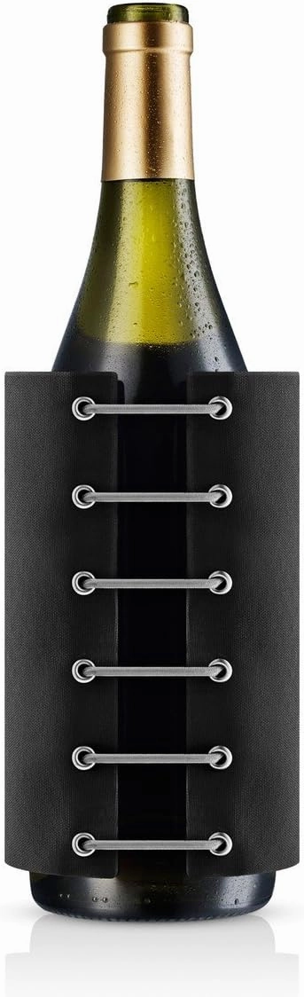 Eva Solo | Staycool Wine Cooler, 16 x 12,4 x 3,8 cm | Danish Design, Functionality & Quality | Black