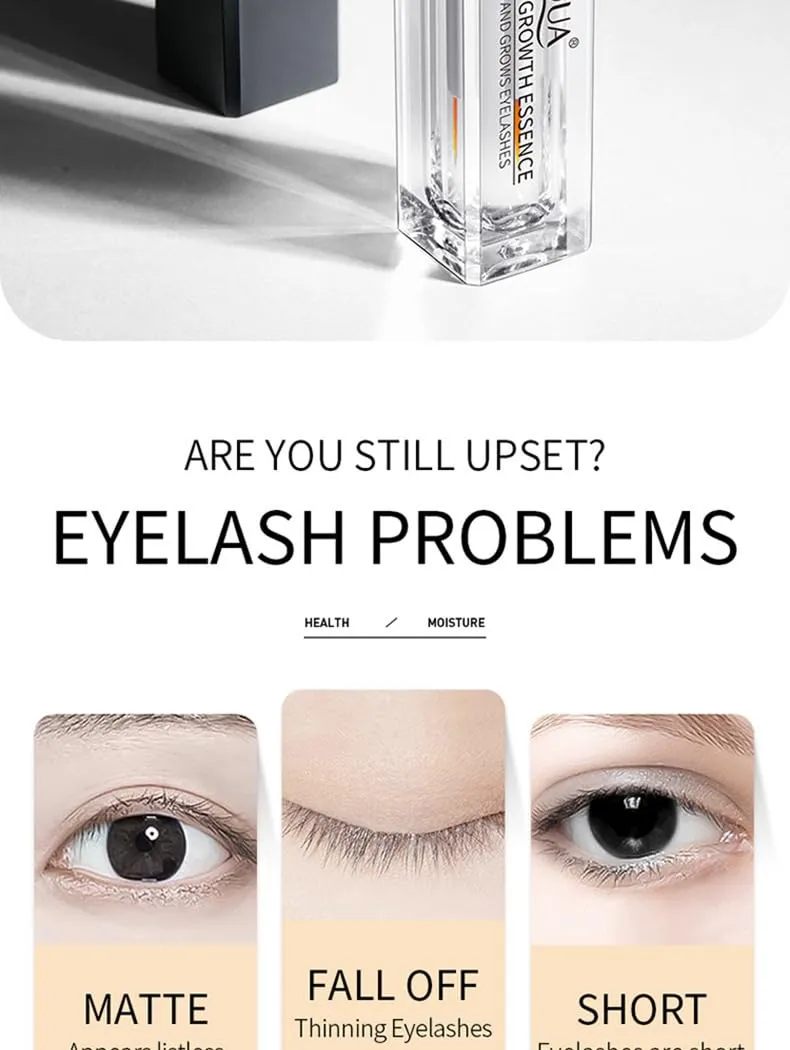 EYELASH NOURISHING LIQUID NOURISH HAIR (9pc, Black)