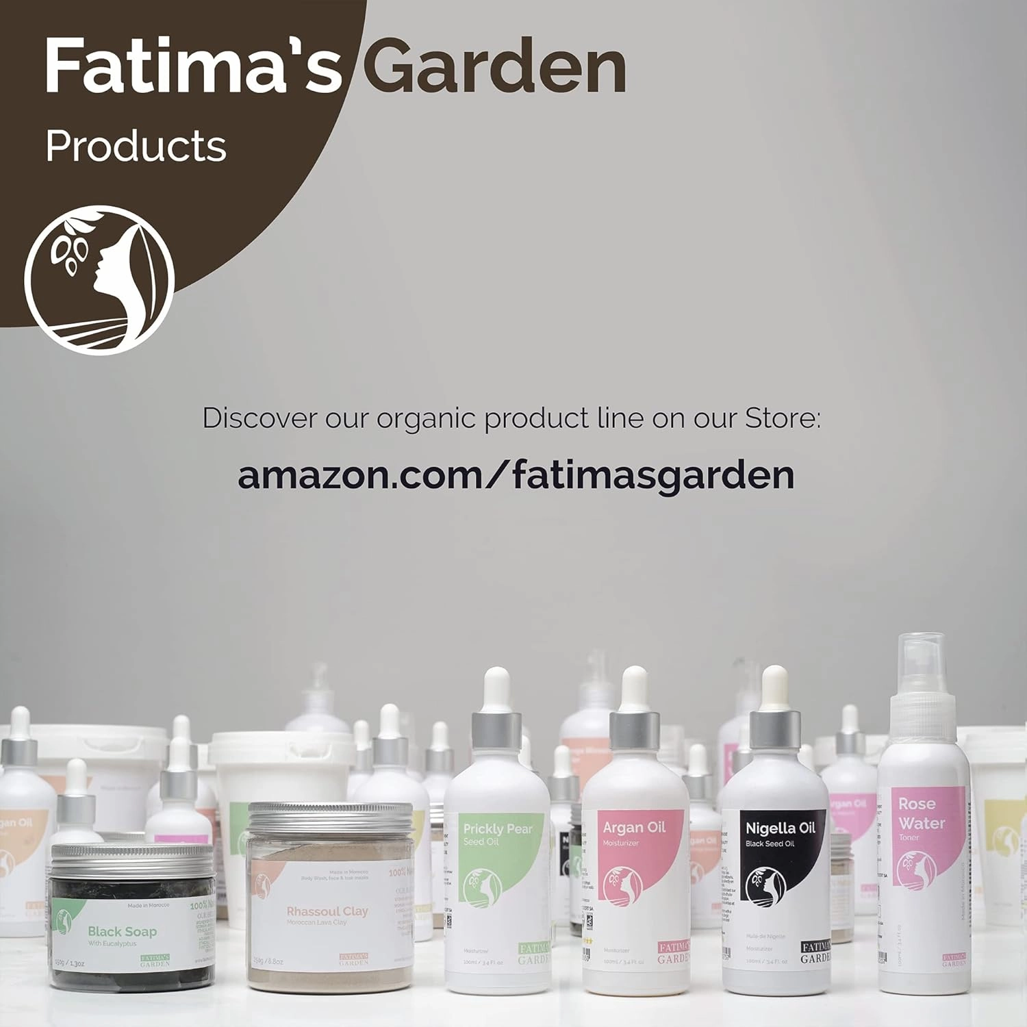 Fatima's Garden Aker Fassi Black Soap - Moisturizing Cleanser, 500g
