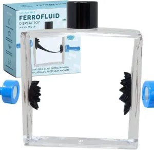 Ferrofluid Magnetic Display Toy – Dancing Ferrofluid Visualizer & Liquid in a Bottle – Interactive Desk Toy with Magnets – STEM Fidget Gift for Kids & Adults – 50ml