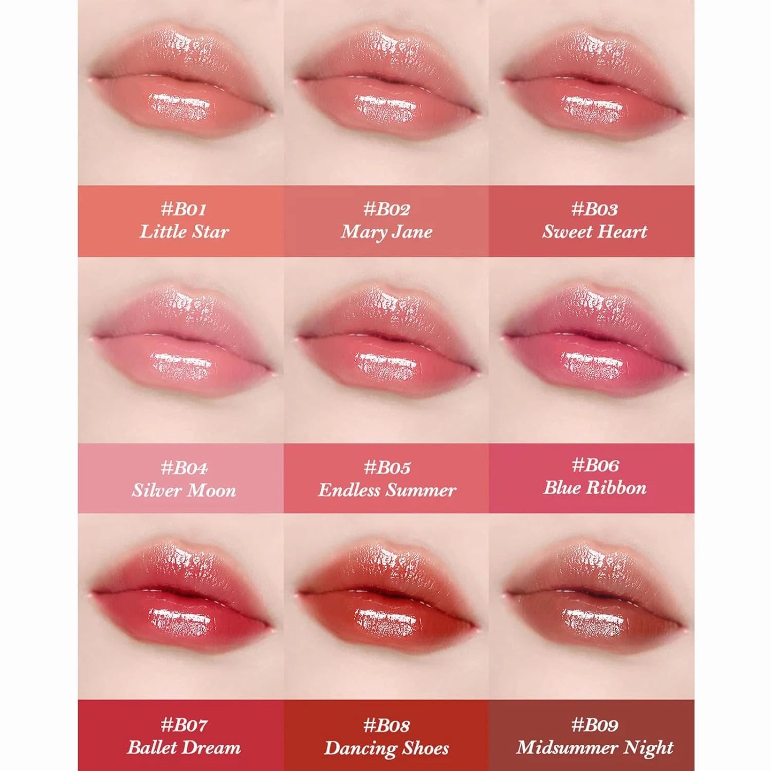 Flower Knows Swan Ballet Shine Lipstick,Hydrating Solid Lip Gloss,Moisturizing Nude peachy Tinted Lip Balm-Long Lasting Lip Gloss in Balm for Girls&Women,Vegan & Cruelty-Free(B01 Little Star)