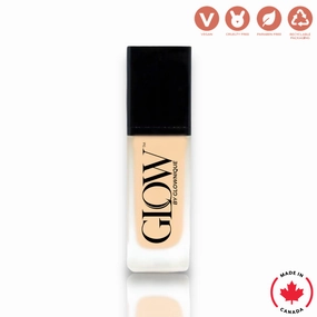 Foundation with SPF - Peach (30ml) | GLOWNIQUE
