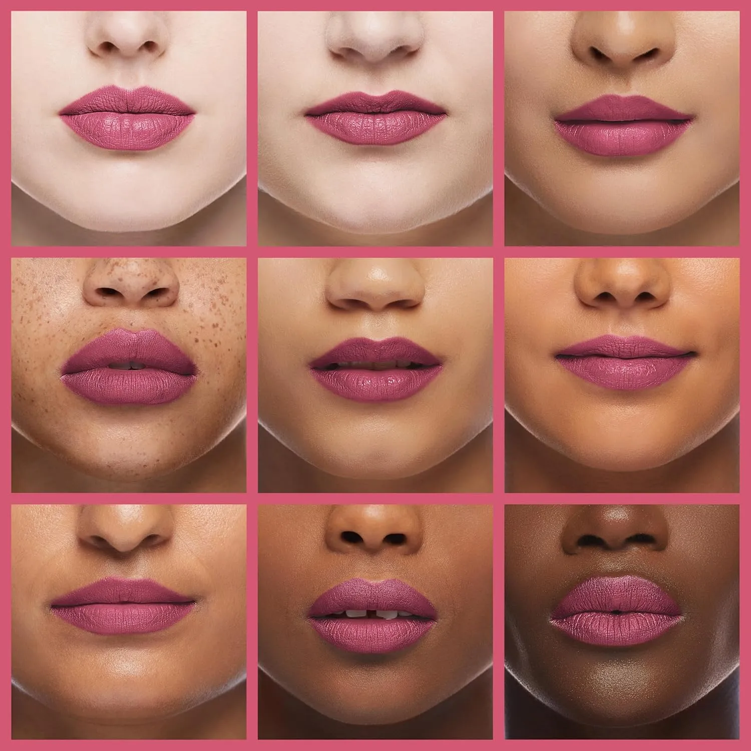 Gabriel Cosmetics Lipstick (Mauve - Berry Pink/Cool Crème), Natural, Paraben Free, Vegan, Gluten-free,Cruelty-free, Non GMO, long lasting, Infused with Jojoba Seed Oil and Aloe, 0.13 Oz.