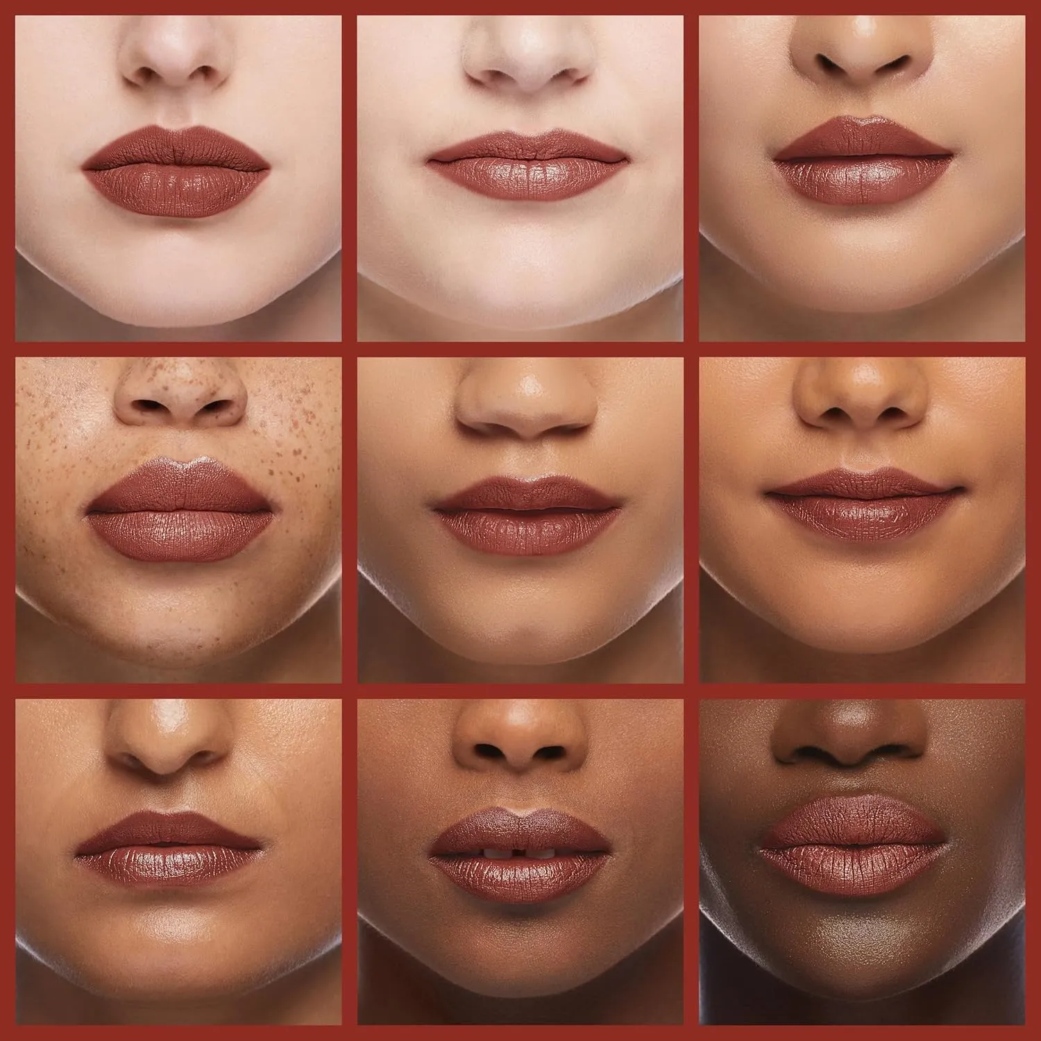 Gabriel Cosmetics Lipstick (Walnut - Red Brown/Warm Crème)