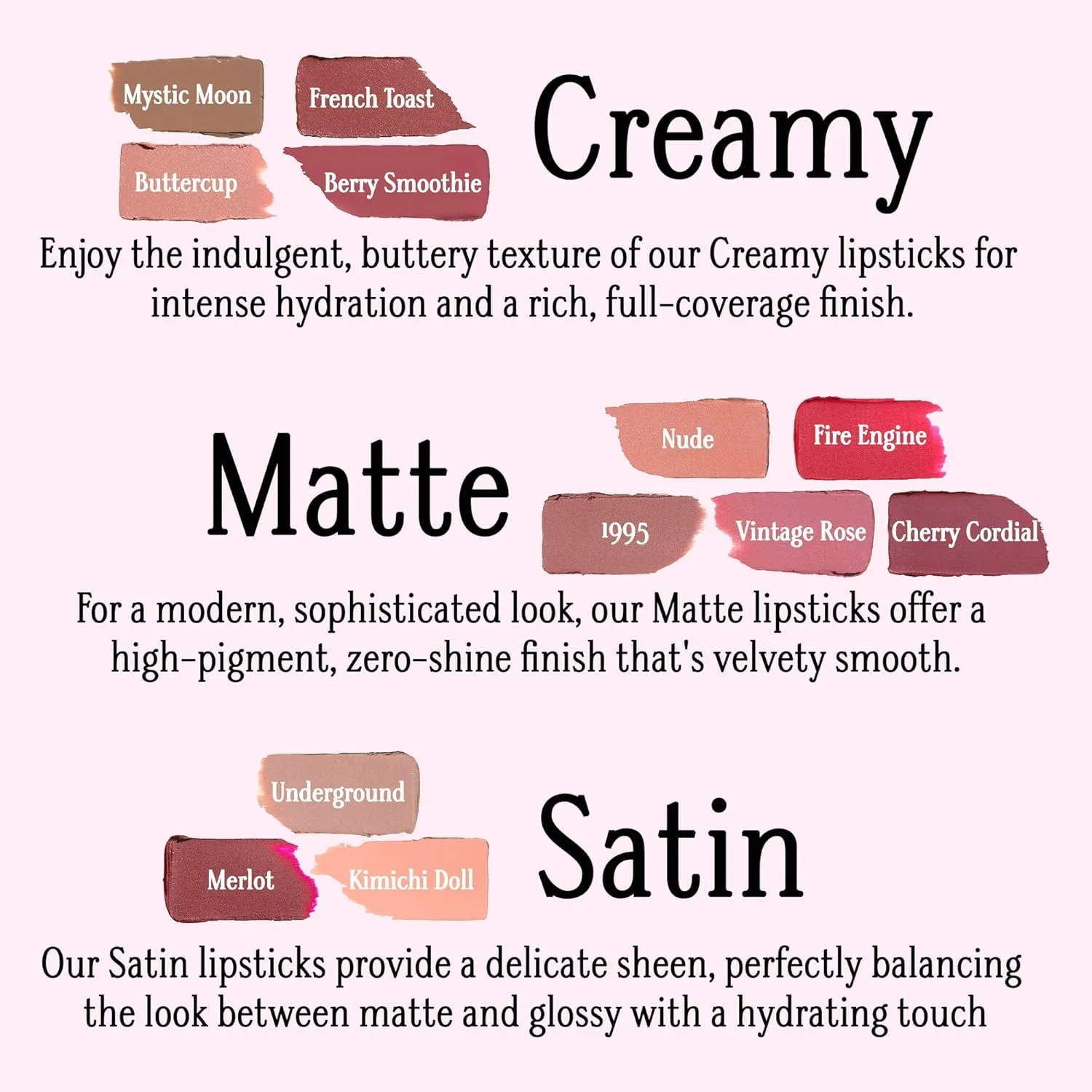 Gerard Cosmetics Lipstick Mystic Moon, Grey Mauve Lipstick with Luxe Satin Finish, Highly Pigmented, Smooth Formula with Hydrating Ingredients, Long Lasting, Cruelty Free & Made in USA