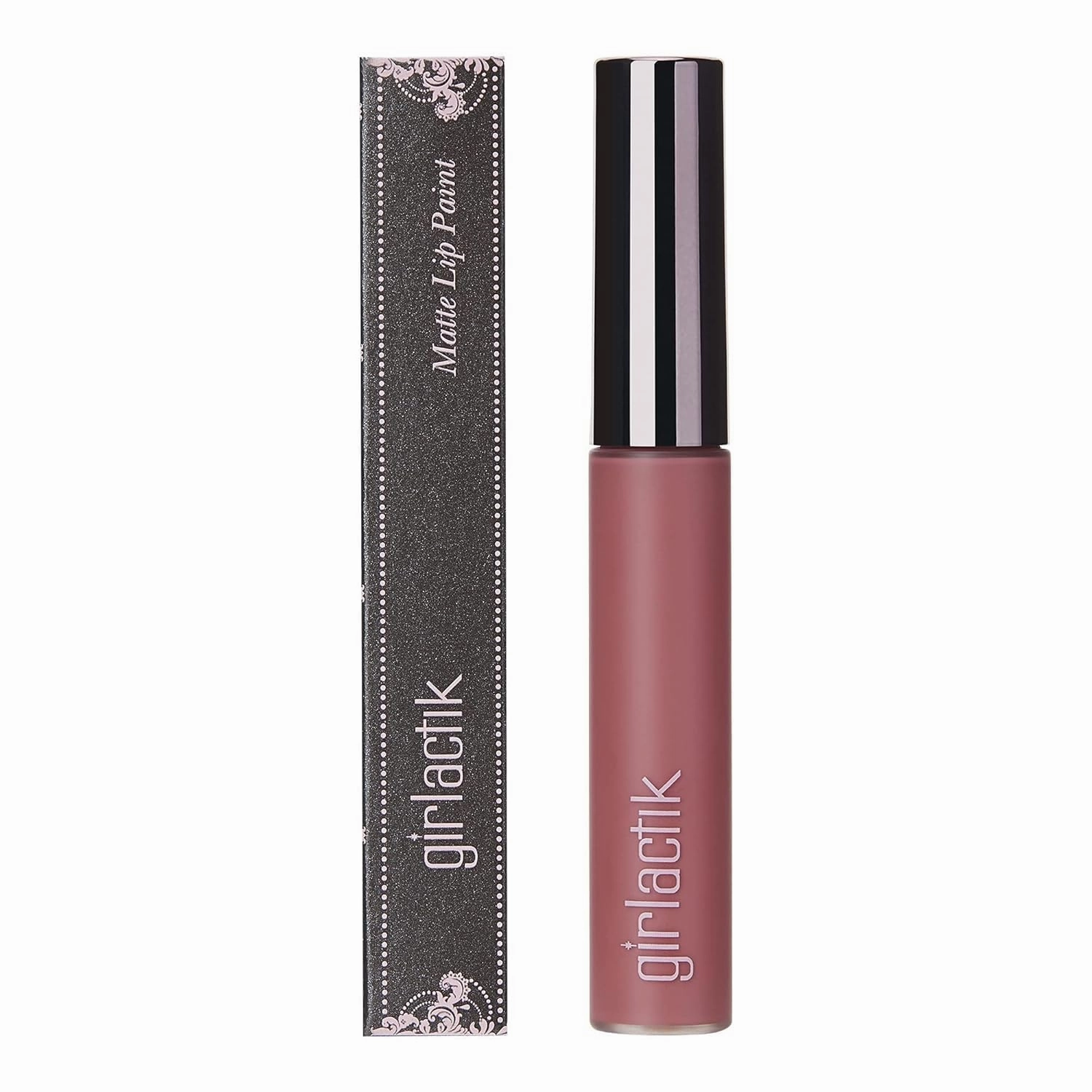 Girlactik Long Lasting Matte Lip Paint Liquid Lipstick in Allure- Long wearing, Smooth Application, Pigmented, Non-Crack Formula, Lightweight, 7.5 ml / .25 oz, (Shasha)
